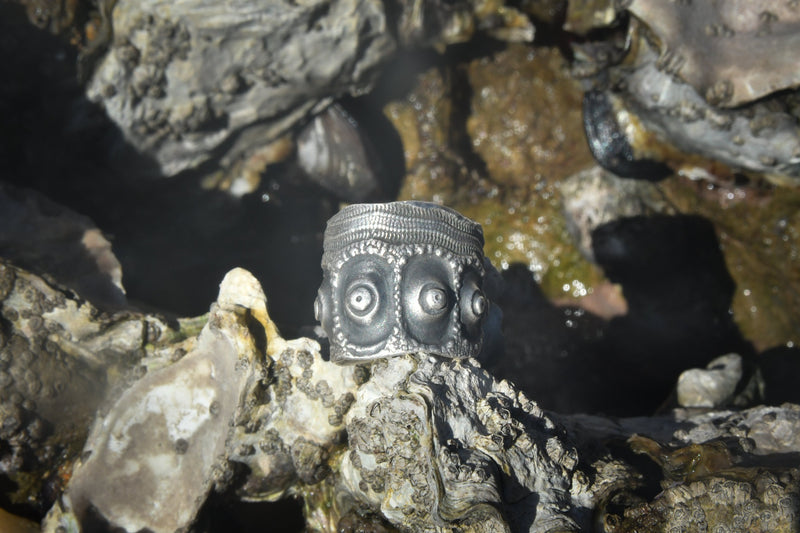 "Tribute to the Sea Urchin" Ring 