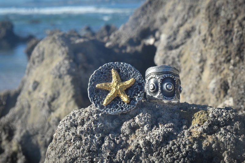 "Tribute to the Sea Urchin" Ring 